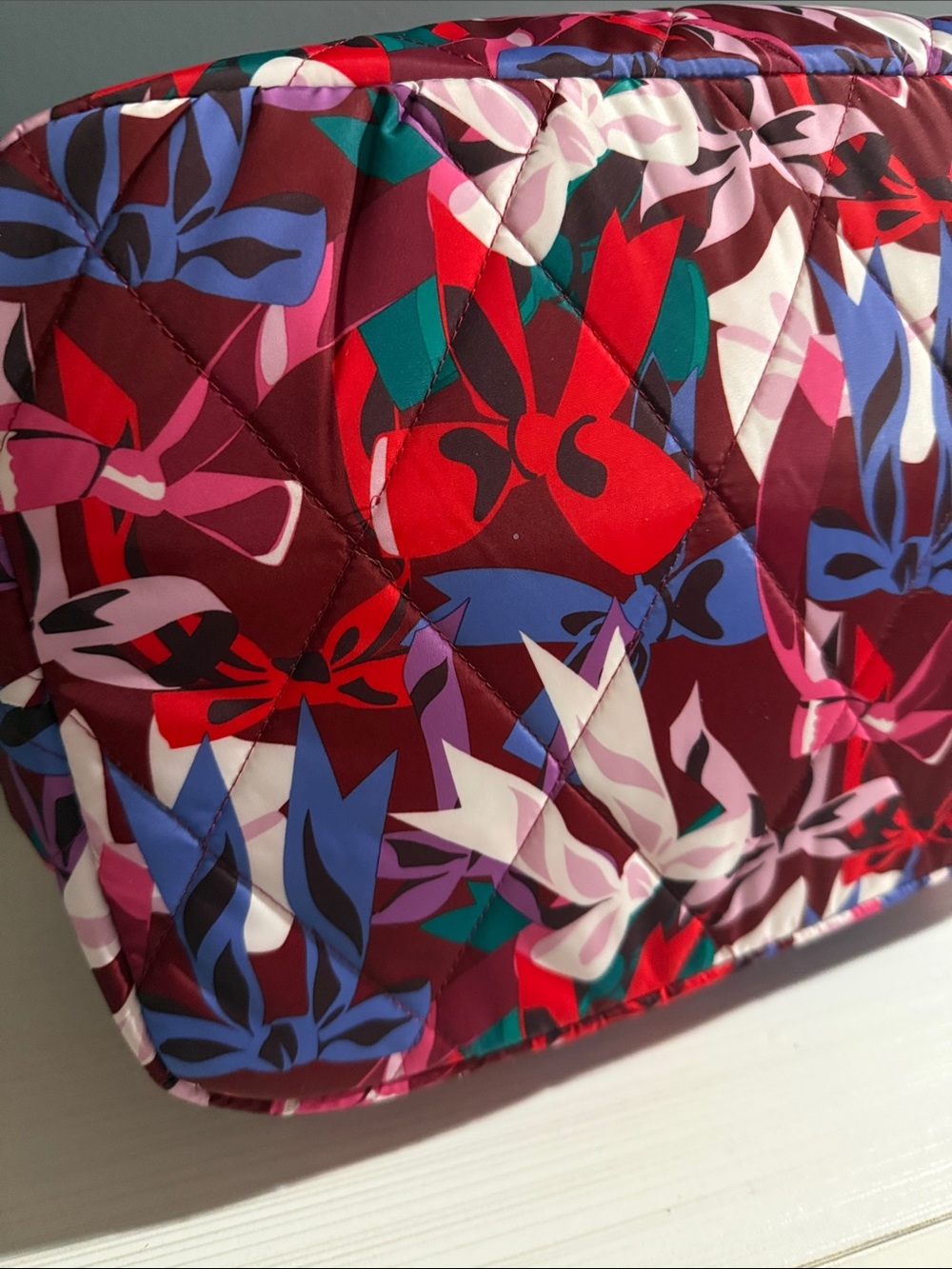 Vera Bradley Bow Show Grand Tote $89 NWT - Picture 4 of 8
